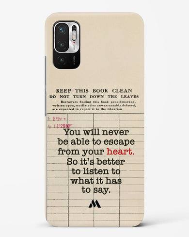 Listen to your Heart Hard Case Phone Cover (Xiaomi)