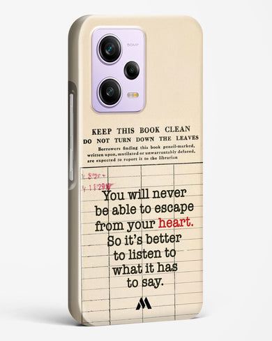 Listen to your Heart Hard Case Phone Cover (Xiaomi)