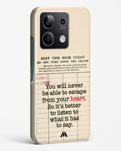 Listen to your Heart Hard Case Phone Cover (Xiaomi)