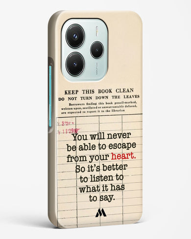 Listen to your Heart Hard Case Phone Cover (Xiaomi)