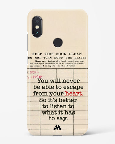 Listen to your Heart Hard Case Phone Cover (Xiaomi)