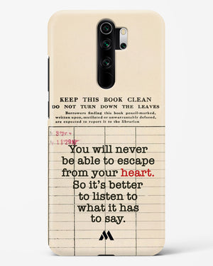 Listen to your Heart Hard Case Phone Cover (Xiaomi)