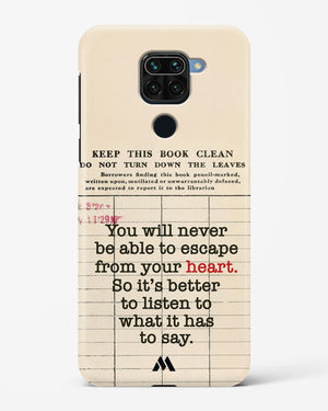 Listen to your Heart Hard Case Phone Cover (Xiaomi)