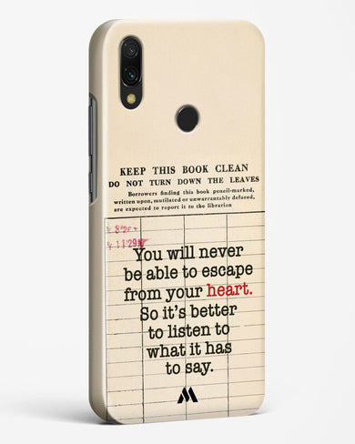 Listen to your Heart Hard Case Phone Cover (Xiaomi)