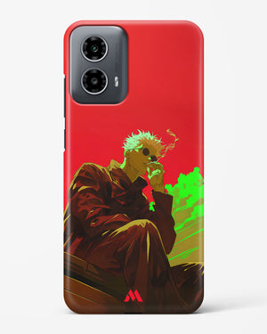 Scarlet Skies Serene Eyes Hard Case Phone Cover (Motorola)