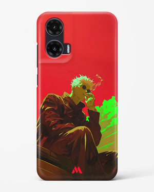 Scarlet Skies Serene Eyes Hard Case Phone Cover (Motorola)