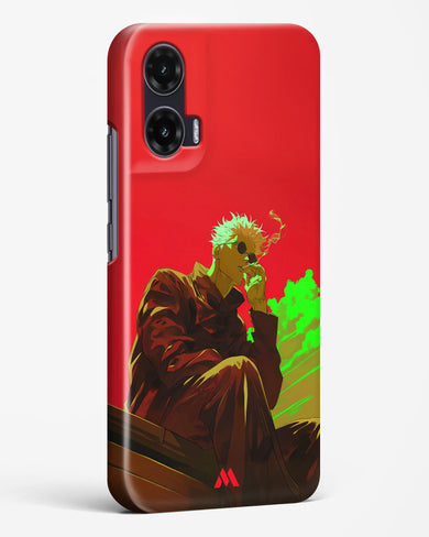 Scarlet Skies Serene Eyes Hard Case Phone Cover (Motorola)