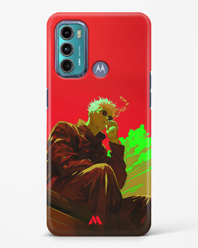Scarlet Skies Serene Eyes Hard Case Phone Cover (Motorola)
