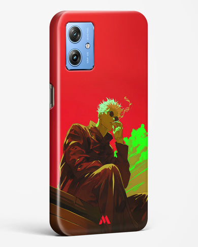 Scarlet Skies Serene Eyes Hard Case Phone Cover (Motorola)