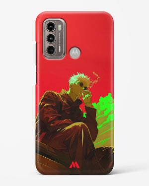 Scarlet Skies Serene Eyes Hard Case Phone Cover (Motorola)