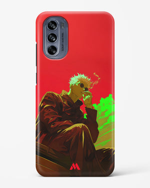 Scarlet Skies Serene Eyes Hard Case Phone Cover (Motorola)