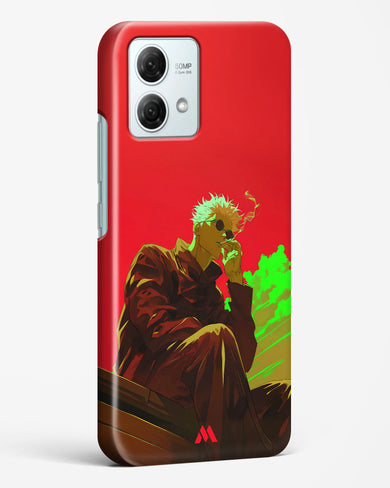 Scarlet Skies Serene Eyes Hard Case Phone Cover (Motorola)