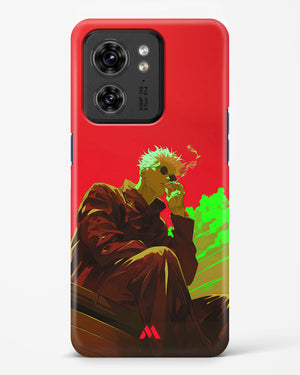 Scarlet Skies Serene Eyes Hard Case Phone Cover (Motorola)