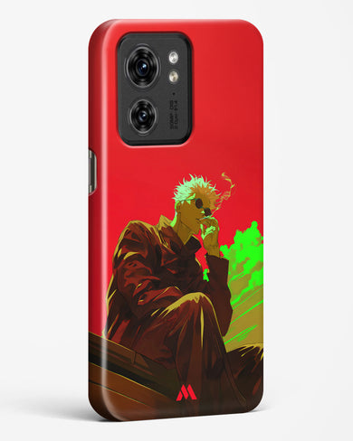 Scarlet Skies Serene Eyes Hard Case Phone Cover (Motorola)