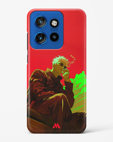 Scarlet Skies Serene Eyes Hard Case Phone Cover (Motorola)