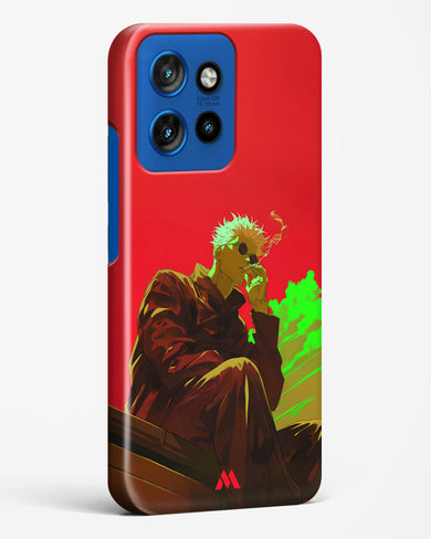 Scarlet Skies Serene Eyes Hard Case Phone Cover (Motorola)
