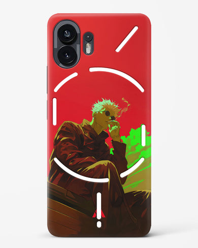 Scarlet Skies Serene Eyes Hard Case Phone Cover (Nothing)