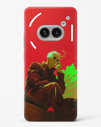 Scarlet Skies Serene Eyes Hard Case Phone Cover (Nothing)