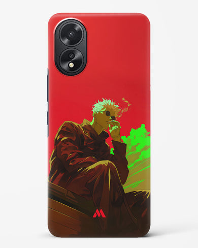 Scarlet Skies Serene Eyes Hard Case Phone Cover (Oppo)