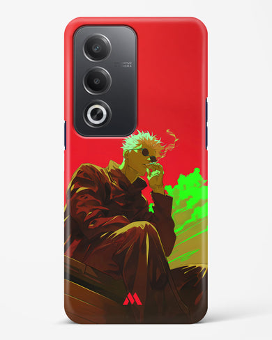 Scarlet Skies Serene Eyes Hard Case Phone Cover (Oppo)