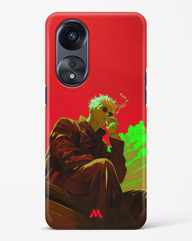 Scarlet Skies Serene Eyes Hard Case Phone Cover (Oppo)