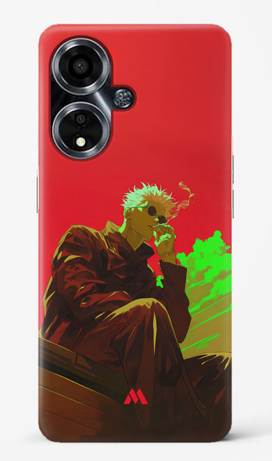 Scarlet Skies Serene Eyes Hard Case Phone Cover (Oppo)