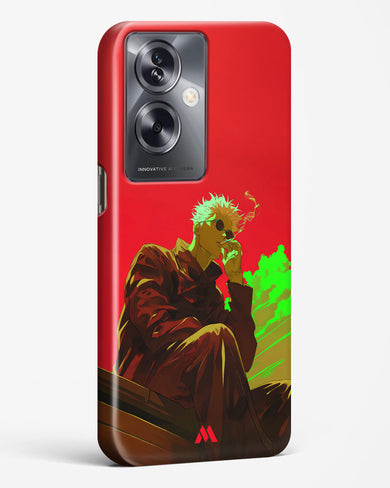 Scarlet Skies Serene Eyes Hard Case Phone Cover (Oppo)