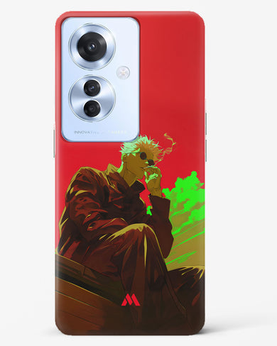 Scarlet Skies Serene Eyes Hard Case Phone Cover (Oppo)