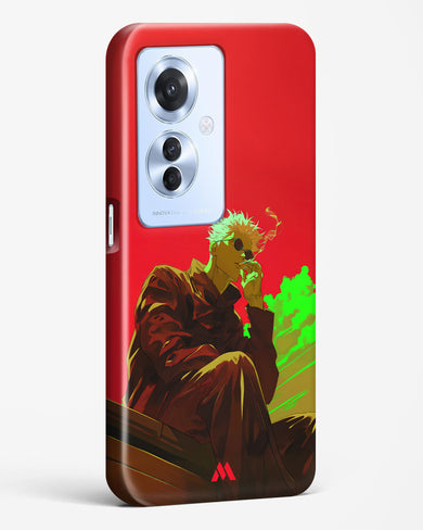 Scarlet Skies Serene Eyes Hard Case Phone Cover (Oppo)