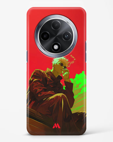 Scarlet Skies Serene Eyes Hard Case Phone Cover (Oppo)