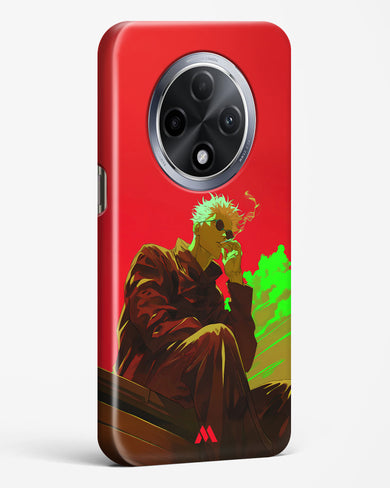 Scarlet Skies Serene Eyes Hard Case Phone Cover (Oppo)