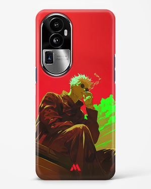 Scarlet Skies Serene Eyes Hard Case Phone Cover (Oppo)