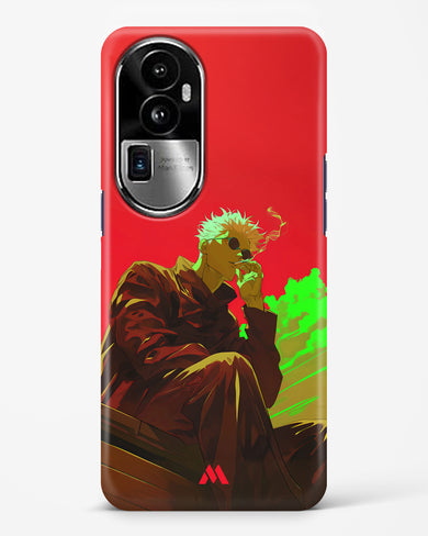 Scarlet Skies Serene Eyes Hard Case Phone Cover (Oppo)