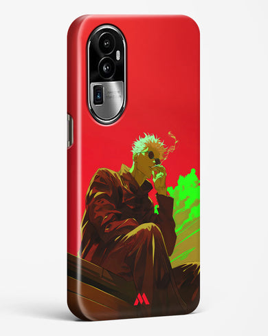 Scarlet Skies Serene Eyes Hard Case Phone Cover (Oppo)