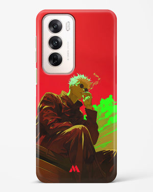 Scarlet Skies Serene Eyes Hard Case Phone Cover (Oppo)