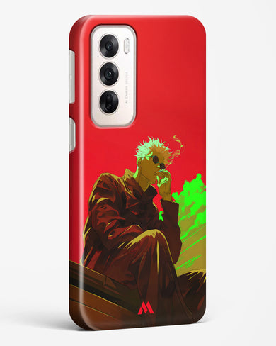 Scarlet Skies Serene Eyes Hard Case Phone Cover (Oppo)