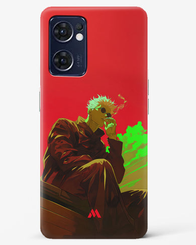 Scarlet Skies Serene Eyes Hard Case Phone Cover (Oppo)