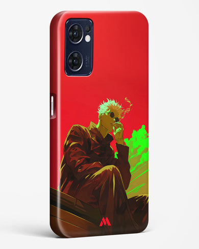 Scarlet Skies Serene Eyes Hard Case Phone Cover (Oppo)