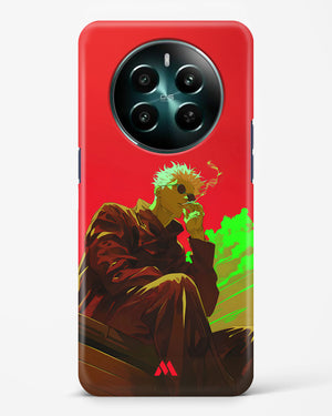 Scarlet Skies Serene Eyes Hard Case Phone Cover (Realme)