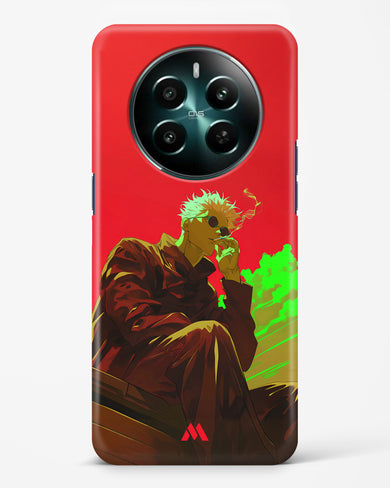 Scarlet Skies Serene Eyes Hard Case Phone Cover (Realme)