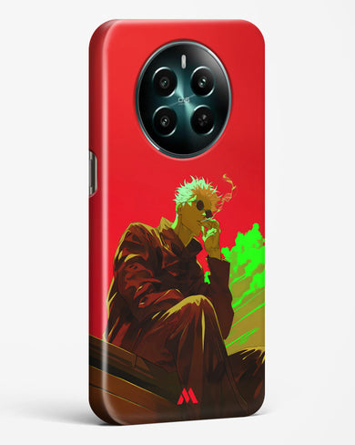 Scarlet Skies Serene Eyes Hard Case Phone Cover (Realme)