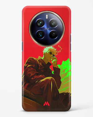Scarlet Skies Serene Eyes Hard Case Phone Cover (Realme)
