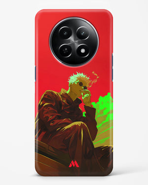 Scarlet Skies Serene Eyes Hard Case Phone Cover (Realme)