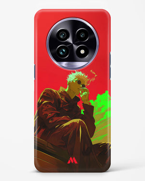 Scarlet Skies Serene Eyes Hard Case Phone Cover (Realme)