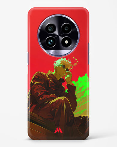 Scarlet Skies Serene Eyes Hard Case Phone Cover (Realme)