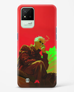 Scarlet Skies Serene Eyes Hard Case Phone Cover (Realme)