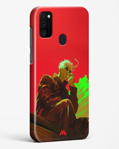 Scarlet Skies Serene Eyes Hard Case Phone Cover (Samsung)