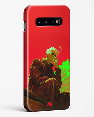 Scarlet Skies Serene Eyes Hard Case Phone Cover (Samsung)