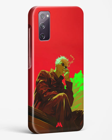 Scarlet Skies Serene Eyes Hard Case Phone Cover (Samsung)