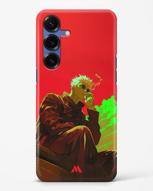 Scarlet Skies Serene Eyes Hard Case Phone Cover (Samsung)